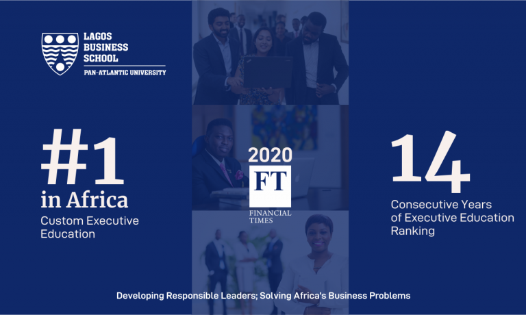 Financial Times Ranks Lagos Business School as Best Custom Executive Education Provider in Africa