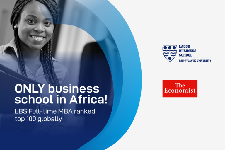 Lagos Business School’s Full-time MBA ranked top 100 in the world
