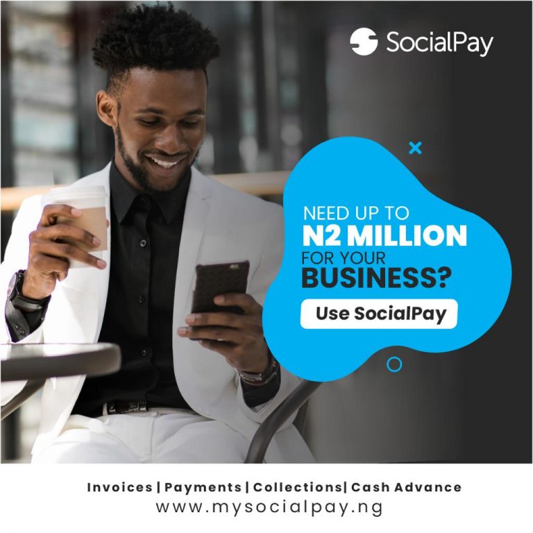 Online business owners can access up to N2million loan with Sterling’s SocialPay